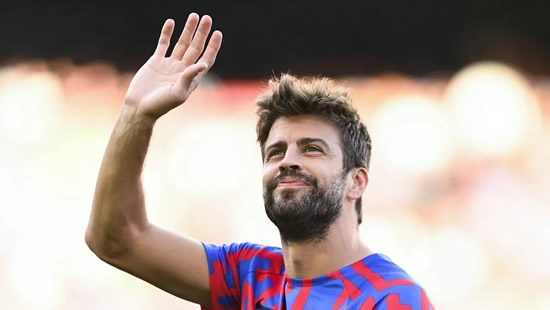 Pique announces he will retire from football after Barcelona's next La Liga game