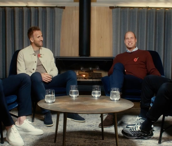 Prince William makes awkward comment to Harry Kane ahead of World Cup