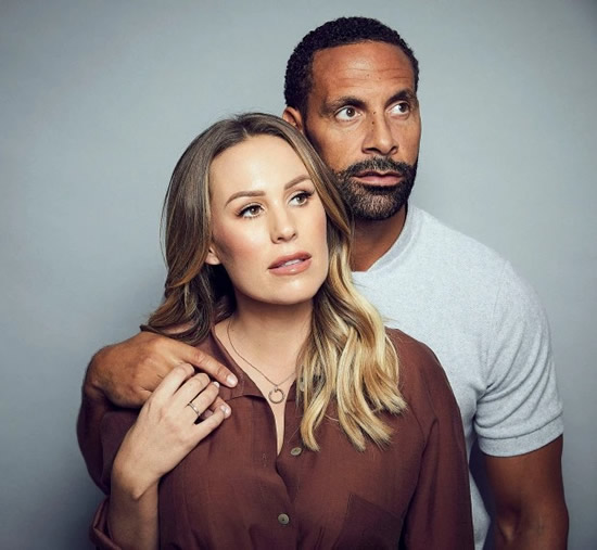 WE GO FULL BLAST Rio Ferdinand reveals he has blazing rows with wife Kate – and admits it’s always over the same thing