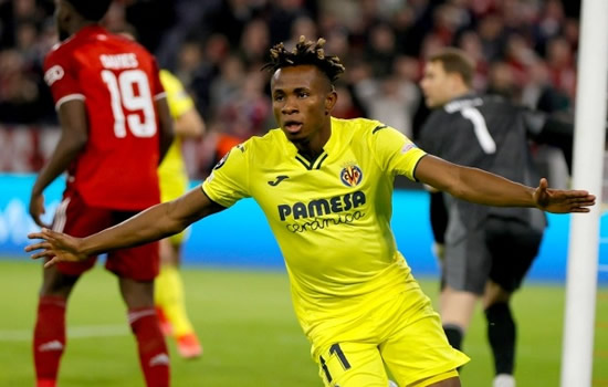 WE WANT CHU Arsenal among Prem trio chasing Samuel Chukwueze transfer with Villarreal winger wanted in January move