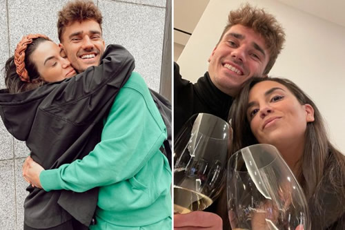 France star Antoine Griezmann reveals how he ‘seduced’ his stunning wife Erika before she finally agreed to date him