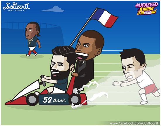 7M Daily Laugh - France to quarter final