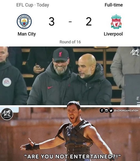 7M Daily Laugh - Man City 3-2 Liverpool