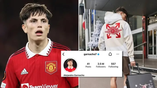 Man United fans have reacted angrily to Alejandro Garnacho’s latest social media post