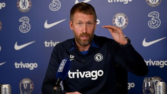 Potter: Managing Chelsea is the 'hardest job in football'