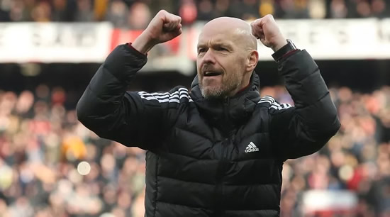 Manchester United not dreaming of Premier League title – Erik ten Hag after derby win