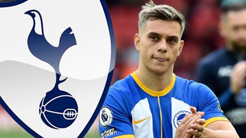 Tottenham ‘make Leandro Trossard transfer enquiry’ as they look to snap up Belgian after Brighton banishment