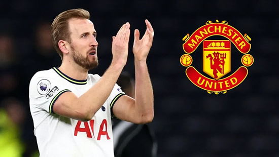 Tottenham adamant they won't sell Man Utd-linked Kane to a Premier League rival in the summer