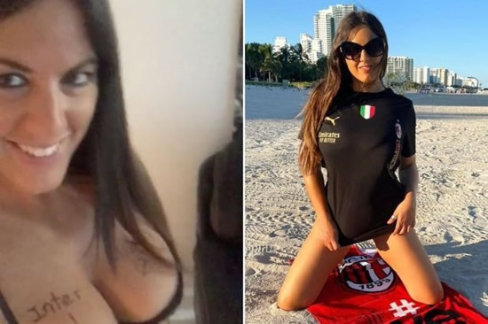 World's sexiest referee Claudia Romani uses her boobs to predict winner of Milan derby