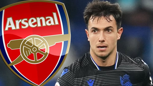 Arsenal in pole position for Martin Zubimendi transfer as Real Sociedad midfielder’s release clause is revealed