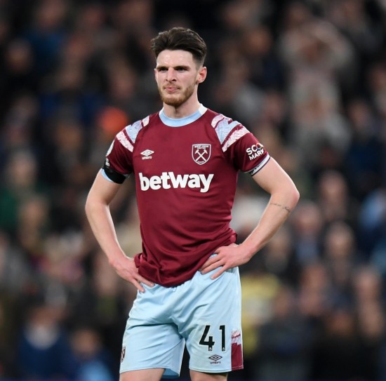 MOY OH MOY Declan Rice questions David Moyes’ tactics in Tottenham defeat as West Ham face up to relegation battle
