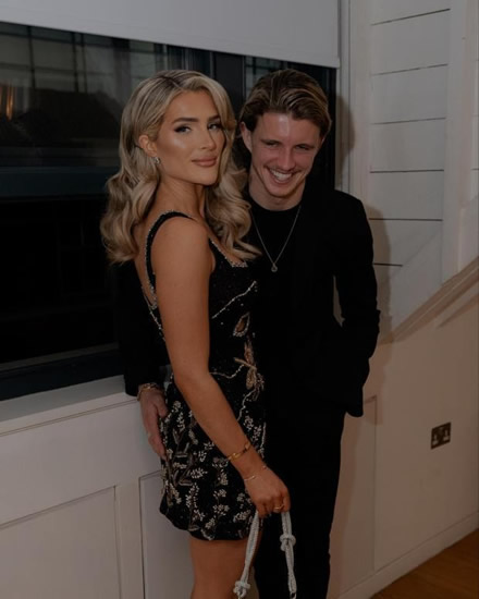 Chelsea star Conor Gallagher throws birthday party for stunning model girlfriend Aine May as Wag shares loving snaps