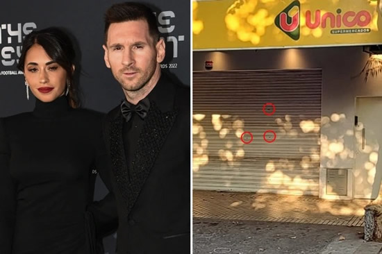 Lionel Messi left chilling message by gunmen after attack on family supermarket