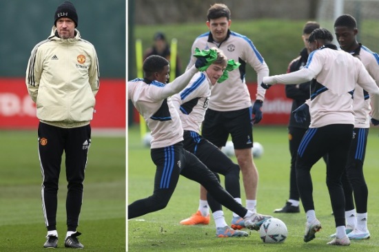 YAWNING GLORY Man Utd boss Erik Ten Hag’s surprise secrets to success revealed, with boring 11 vs 0 training games and afternoon naps