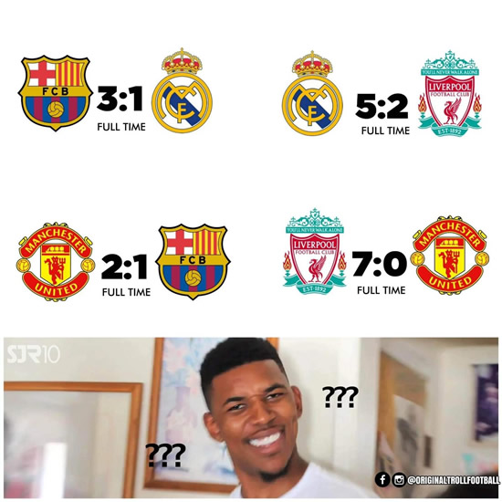 7M Daily Laugh - Liverpool 7-0 Man United