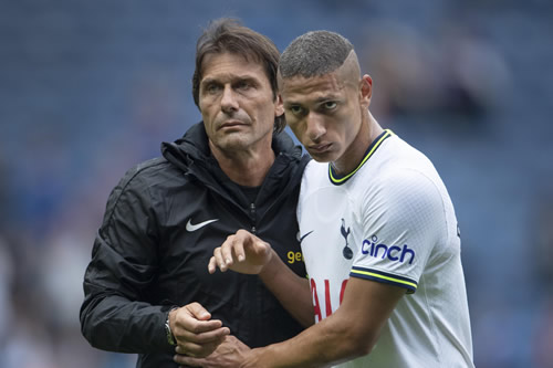 Selfish' Richarlison made mistake with jibe about Tottenham playing time - Antonio Conte