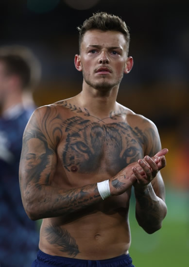 Arsenal star Ben White's tattoos revealed, from butterfly on back and romantic heart on thumb to THROAT inkings