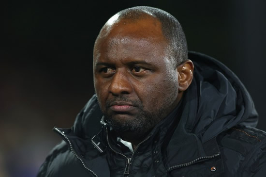 FIRING SQUAD Arsenal legend Patrick Vieira ‘could be SACKED by Crystal Palace before Sunday’s crunch clash against Gunners’