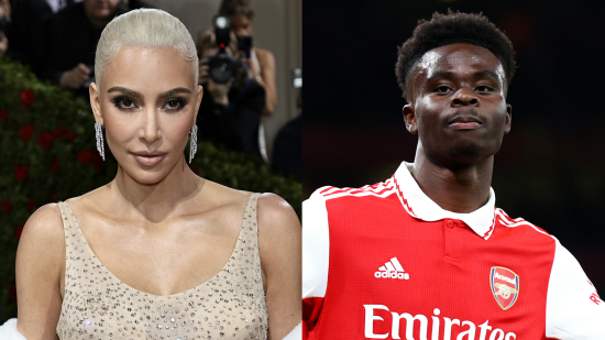 WATCH: 'We're coming back if you win the Premier League!' - Bukayo Saka FaceTimes Kim Kardashian's kids after surprise Arsenal visit