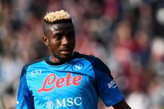 IN GOOD VIC Man Utd FAVOURITES to land Victor Osimhen but told they must smash Premier League transfer record for Napoli striker