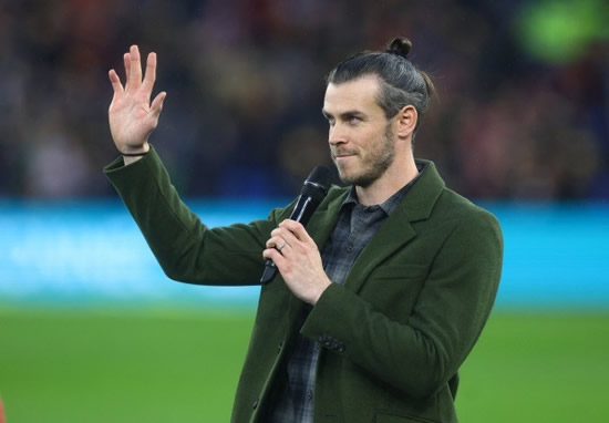 FINAL FAREWELL Emotional Gareth Bale waves goodbye to Wales fans ahead of Latvia clash after announcing football retirement
