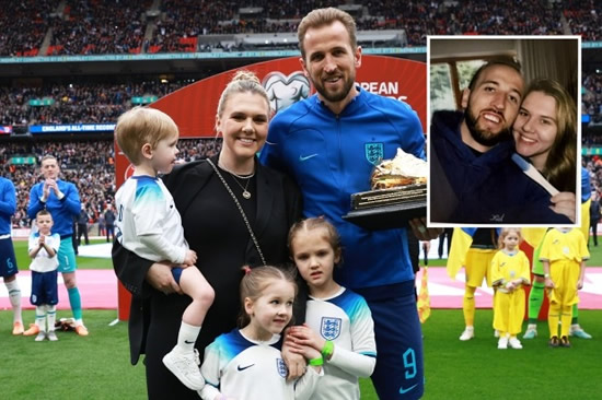 Harry Kane 'over the moon' as England captain reveals he is expecting fourth baby with wife Kate in cute Instagram post
