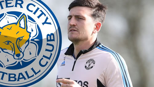 Leicester want Harry Maguire loan transfer as they look to bring in Man Utd ace to shore up shambolic defence