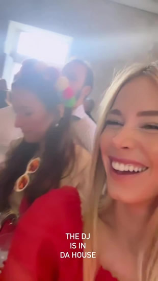 KAR-EER CHANGE Pregnant Newcastle Wag Diletta Leotta jokes about shock career change for Loris Karius as they party in Sicily