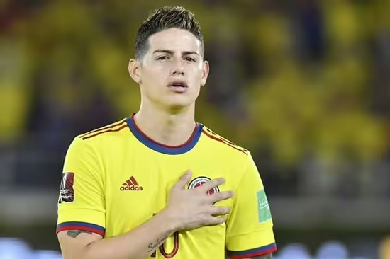 James Rodriguez' confession about Man Utd transfer agreement with star available on a free