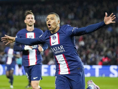 Mbappe breaks PSG Ligue 1 record in win over 2nd-placed Lens
