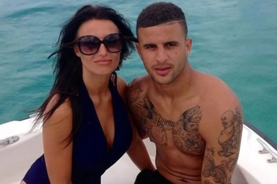 Kyle Walker's long-suffering wife Annie Kilner forgives him for snogging a woman in a bar