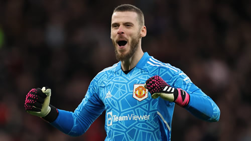 Man United close to agreeing new De Gea contract - sources