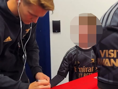 Arsenal explain video of mascot getting ‘blanked’ by stars after club are hit by furious fan backlash