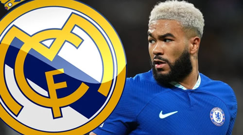Real Madrid ‘want Chelsea quartet and willing to splash out more than £90m on Reece James alone’