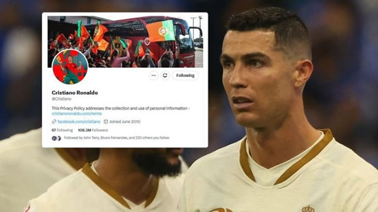 Cristiano Ronaldo becomes unverified as Elon Musk begins purge, but Twitter boss PAYS for GOAT rival to keep blue tick