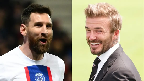 Inter Miami owner David Beckham jets to France to meet with Lionel Messi and Co. amid transfer speculation for Argentina icon