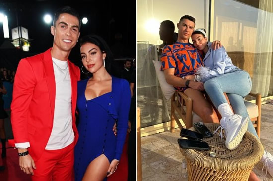 Georgina Rodriguez forced to deny claims Cristiano Ronaldo is 'fed up with her' after 'monumental shouting match' on jet
