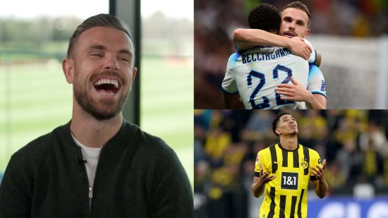‘Hey Jude!’ - Jordan Henderson jokes about Bellingham to Liverpool transfer when asked his favourite Beatles song
