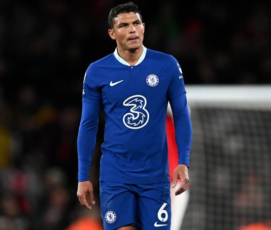 FEELING BLUE Thiago Silva’s wife admits she feels ‘helpless’ about his Chelsea woes and ‘at home the situation worsens’