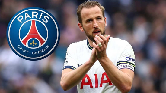 PSG in contact with Harry Kane's entourage over potential summer swoop as the Parisians' Premier League raid continues