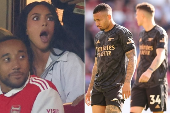 'Kardashian curse' blamed for Arsenal title collapse as fans tell Kim 'never come to the Emirates again'