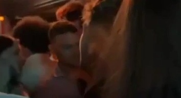KIER WE GO England ace Kieran Trippier cuddles and picks up blonde reveller while partying with teammates