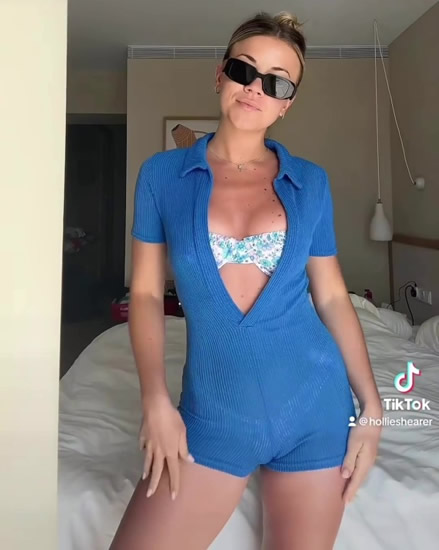 SHEAR CLASS Alan Shearer’s daughter Hollie shows off her beach body in series of bikinis as she models outfits on holiday
