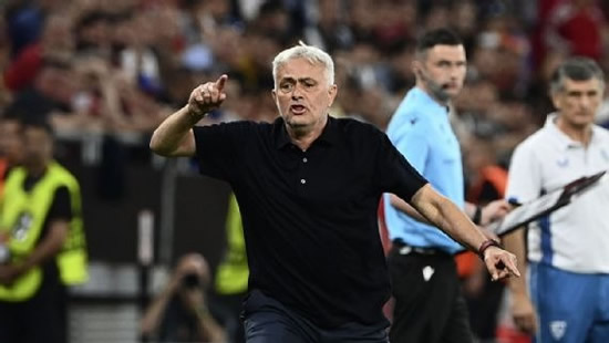 Roma boss Jose Mourinho charged with abusing referee after Europa League final defeat
