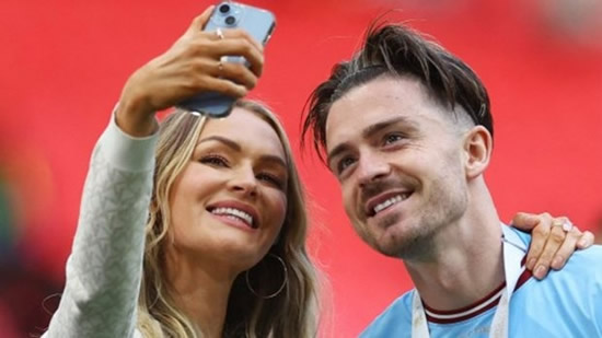 Laura Woods and Jack Grealish beam for camera as ITV host takes selfie with Man City star after FA Cup final win