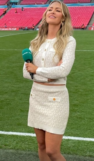 LAUR BLIMEY Laura Woods compares herself to Sam Allardyce over awkward TV moment and asks ‘why does this keep happening?’