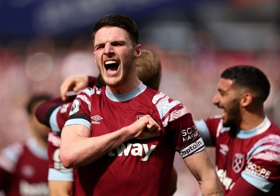 Arsenal closing in on Declan Rice with Gunners set to smash club-record transfer fee