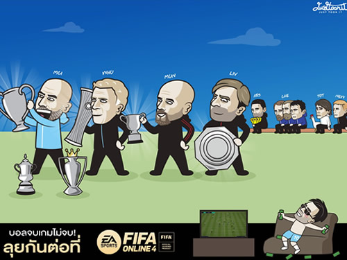 7M Daily Laugh - Summary of EPL 22/23 trophy
