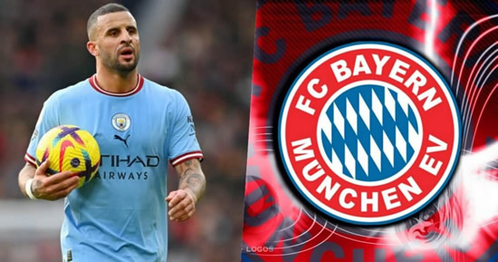 Bayern Munich in talks to sign Man City's Kyle Walker - sources