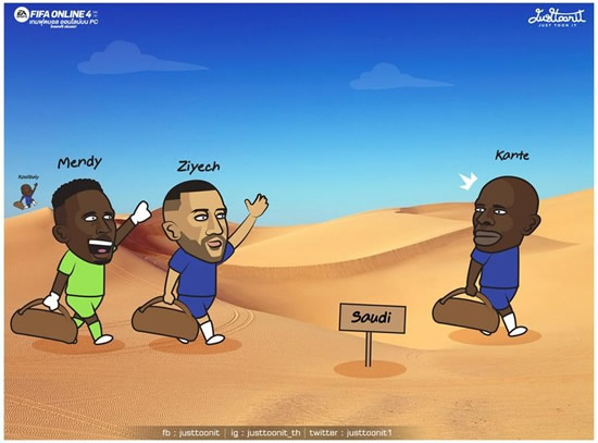 7M Daily Laugh - Mendy and Ziyech join Kante